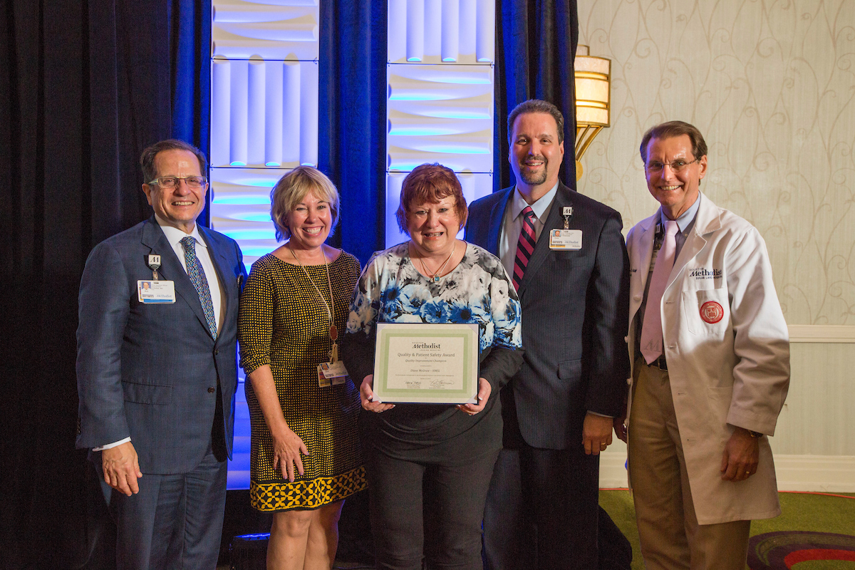 Quality Improvement Champion: Diane McGraw, Director of Quality, Patient Safety Officer